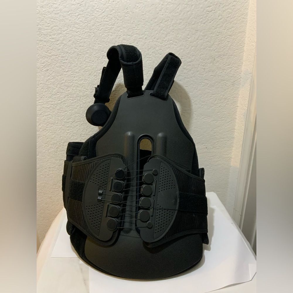 Ottobock Back Brace Cyberspine Cybertech Black Adjustable
